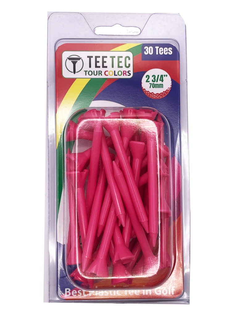 TEE TEC TOUR COLORS (COMPOSITE) 2 3/4 PINK