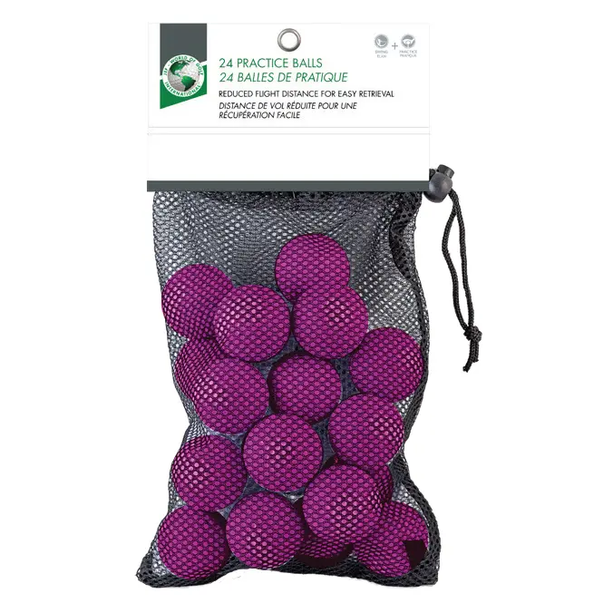 FOAM PRACTICE BALLS (PINK)