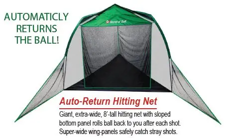 AUTO RETURN HITTING NET