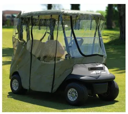 [JR1075-TAN] ULTIMATE UNIVERSAL 2 SEAT CART ENCLOSURE