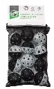 HIGH IMPACT AIR-FLO BALLS BLACK/WHITE (12 PACK)