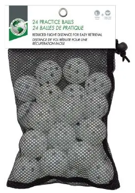 [8836] AIR-FLOW PRACTICE BALLS WHITE (24 PACK)